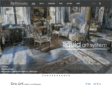 Tablet Screenshot of liquidartsystem.com